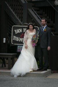 Bride & Groom - wedding Half Moon Bay - Douglas Beach House